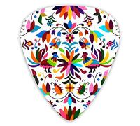 Púas de guitarra estilo de belleza mexicana sin costuras, brillantes y hermosas, púas premium, muestra de 12 paquetes, variedad de púas de guitarra, púas