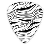 Púas de guitarra Fabric Line Premium Picks Sampler 12 paquetes - Variedad de púas de guitarra Púas