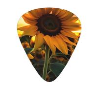 Púas de guitarra Farm Sunflower en tres grosores diferentes, adecuadas para guitarras eléctricas y guitarristas de banda