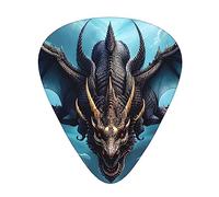Púas de guitarra Flying Dragon, púas de celuloide de alta calidad para una mejor jugabilidad y tono.