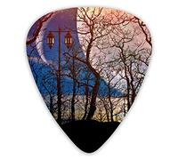 Púas de guitarra Forest Sunrise and Sunset 12 piezas de púas de ukelele que incluyen 0,46 mm 0,71 mm 0,96 mm