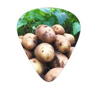Púas de guitarra Fresh Potatoes en tamaños finos, medianos y gruesos, juego de 12 piezas, adecuadas para guitarra eléctrica y varios instrumentos