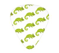 Púas de guitarra Green Chameleon Soundtrack para bajo y guitarra (12 unidades)