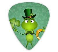 Púas de guitarra Green Frog In StPatrick 'S Day Premium Picks Sampler Unique Guitar Gift (12 unidades)