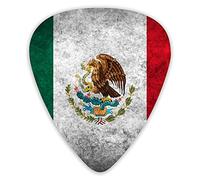 Púas de guitarra Grunge Bandera mexicana Púas de guitarra 12 paquetes - Variedad de púas de guitarra Púas