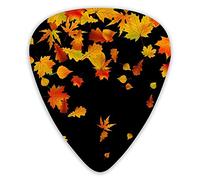 Púas de guitarra Hojas y árboles de otoño Nature Premium Picks Sampler 12 paquetes - Variedad de púas de guitarra Púas
