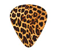 Púas de guitarra impresas con rayas en leopardos para guitarristas acústicos, eléctricos y de banda, 12 piezas en 3 grosores diferentes