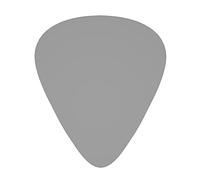 Púas de guitarra impresas en gris ganso, juego de 12 piezas con estilos finos, medianos y gruesos, viene con una caja de almacenamiento
