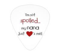 Púas de guitarra I'MSpoiled My Nana Just Loves Me, paquete de 12
