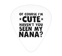 Púas de guitarra I'MSpoiled My Nana Just Loves Me, paquete de 12