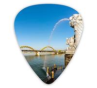 Púas de guitarra La ciudad de Da Nang es una ciudad famosa para viajar en Vietnam Púas de guitarra 12 paquetes - Variedad de púas de guitarra Púas