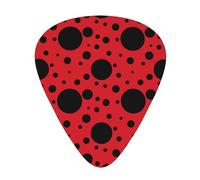 Púas de guitarra Ladybug Point Soundtrack, púas para bajo, paletas para tocar la guitarra, 12 unidades