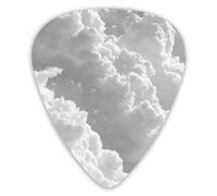 Púas de guitarra Las nubes son blancas en el cielo 12 piezas de púas de ukelele que incluyen 0,46 mm 0,71 mm 0,96 mm