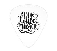 Púas de guitarra Little Miracle, paquete de 12, para bajo y guitarra