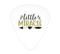 Púas de guitarra Little Miracle, paquete de 12, para bajo y guitarra