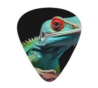 Púas de guitarra Lizard on a Branch en tamaños finos, medianos y gruesos, juego de 12 piezas, adecuadas para guitarra eléctrica y varios instrumentos
