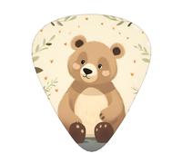 Púas de guitarra Lost Bear en tamaños finos, medianos y gruesos, juego de 12 piezas, adecuadas para guitarra eléctrica y varios instrumentos