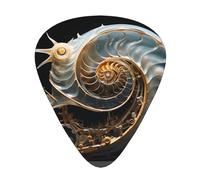 Púas de guitarra mecánicas en tamaños finos, medianos y gruesos, juego de 12 piezas, adecuadas para guitarra eléctrica y varios instrumentos