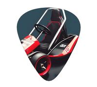 Púas de guitarra mini kart en tamaños finos, medianos y gruesos, juego de 12 piezas, adecuadas para guitarra eléctrica y varios instrumentos