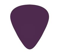 Púas de guitarra moradas en tamaños finos, medianos y gruesos, juego de 12 piezas, adecuadas para guitarra eléctrica y varios instrumentos