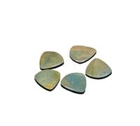 Púas de guitarra multifuncionales brillantes que ofrecen una textura de resina flexible y antideslizante, adecuadas para tocar púas de guitarra profesionales para solos rápidos