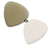 Púas de guitarra natural, púas de ukelele, guitarra eléctrica, púas de dedo de hueso de buey para bajo, ukelele eléctrico natural, púas de dedo de hueso de buey