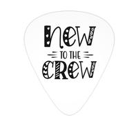 Púas de guitarra New To The Crew, paquete de 12 para bajo y guitarra