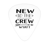 Púas de guitarra New To The Crew, paquete de 12 para bajo y guitarra