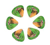 Púas de guitarra, paquete de 12 púas de guitarra Cobra Snake para guitarra eléctrica, guitarra acústica, varias guitarras