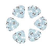 Púas de guitarra, paquete de 12 púas de guitarra Panda Cloud para guitarra eléctrica, guitarra acústica, varias guitarras