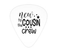 Púas de guitarra para bajo, paquete de 12, novedad de The Cousin Crew