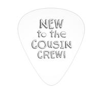 Púas de guitarra para bajo, paquete de 12, novedad de The Cousin Crew