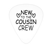 Púas de guitarra para bajo, paquete de 12, novedad de The Cousin Crew