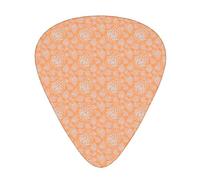 Púas de guitarra, para guitarra acústica, guitarra eléctrica, bajo, ukelele de tres tamaños (paquete de 12) hojas temáticas de otoño