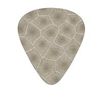 Púas de guitarra, para guitarra acústica, guitarra eléctrica, bajo, ukelele, tres tamaños (paquete de 12) Petoskey Stone Print