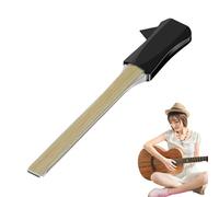 Púas de guitarra para guitarra eléctrica, de cola de caballo con púa integrada, diseño de doble cara, para herramientas de cuerda de doble propósito, portátil y fácil de usar