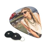 Púas de Guitarra Personalizadas, Púas de Guitarra Personalizadas con tu Propia Foto/Logo/Texto, para Familiares, Amigos, Jugadores en cumpleaños, Aniversario, Navidad, 0.46/0.71/0.96mm de Grosor