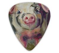 Púas de guitarra Púas de guitarra de cerdo de acuarela 12 piezas Púas de ukelele que incluyen 0,46 mm 0,71 mm 0,96 mm