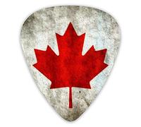 Púas de guitarra Púas de guitarra de hoja de arce canadiense 12 piezas de púas de ukelele que incluyen 0,46 mm 0,71 mm 0,96 mm