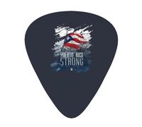 Púas de guitarra Puerto Rico Strong Soundtrack, púas para bajo, paletas para tocar la guitarra, 12 unidades