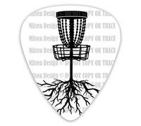 Púas de guitarra Raíces de árboles de golf Púas de guitarra 12 piezas Púas de ukelele que incluyen 0,46 mm 0,71 mm 0,96 mm