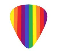 Púas de guitarra Rainbow Soundtrack, púas para bajo, paletas para tocar la guitarra, 12 unidades