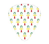 Púas de guitarra Rasta Ankh Soundtrack, púas para bajo, paletas para tocar la guitarra (12 unidades)