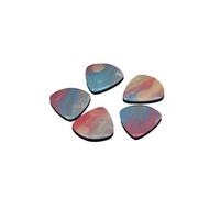 Púas De Guitarra Resina Rasgueo Suave Y Colorido Construcción Flexible Adecuada Para Estabilidad Velocidad Y Actuaciones Púa Profesional