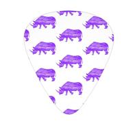 Púas de guitarra Rhino Soundtrack, púas para bajo, paletas para tocar la guitarra, 12 unidades