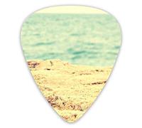 Púas de guitarra Sea of Gold Sand 12 piezas de púas de ukelele que incluyen 0,46 mm 0,71 mm 0,96 mm