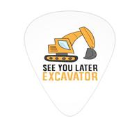 Púas de guitarra See You Later Excavator para bajo, paquete de 12