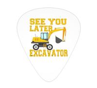 Púas de guitarra See You Later Excavator para bajo, paquete de 12