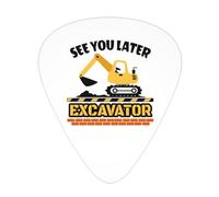 Púas de guitarra See You Later Excavator para bajo, paquete de 12