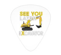 Púas de guitarra See You Later Excavator para bajo, paquete de 12